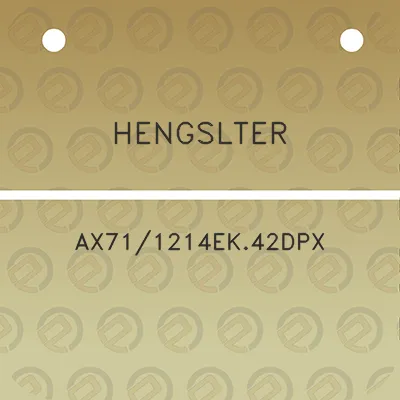 hengslter-ax711214ek42dpx