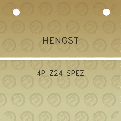 hengst-4p-z24-spez