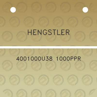 hengstler-4001000u38-1000ppr