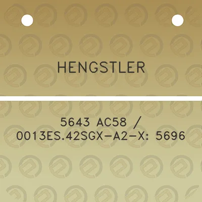 hengstler-5643-ac58-0013es42sgx-a2-x-5696