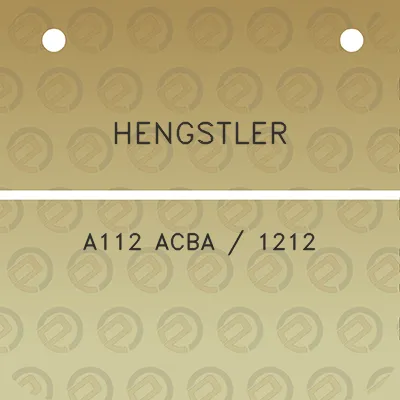 hengstler-a112-acba-1212