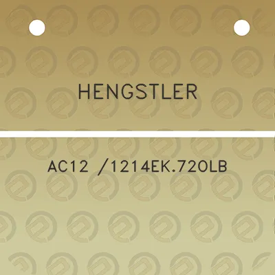 hengstler-ac12-1214ek72olb