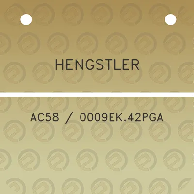 hengstler-ac58-0009ek42pga