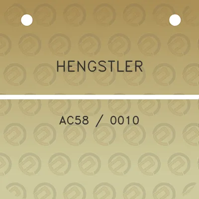 hengstler-ac58-0010