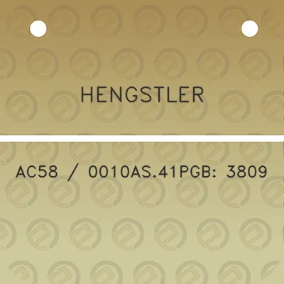 hengstler-ac58-0010as41pgb-3809