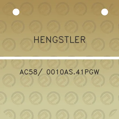 hengstler-ac58-0010as41pgw