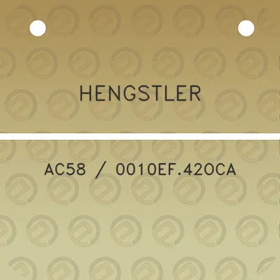 hengstler-ac58-0010ef42oca