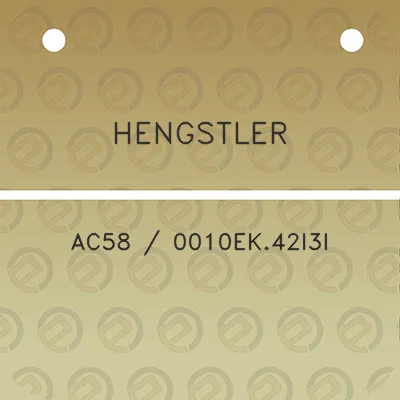 hengstler-ac58-0010ek42i3i