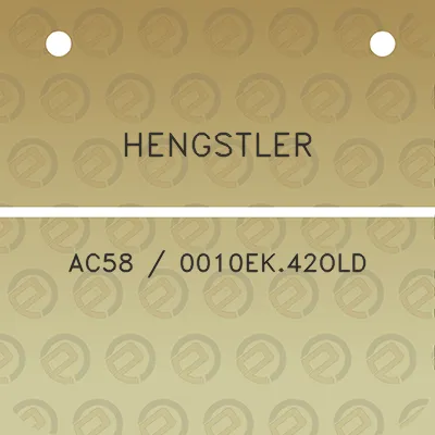 hengstler-ac58-0010ek42old