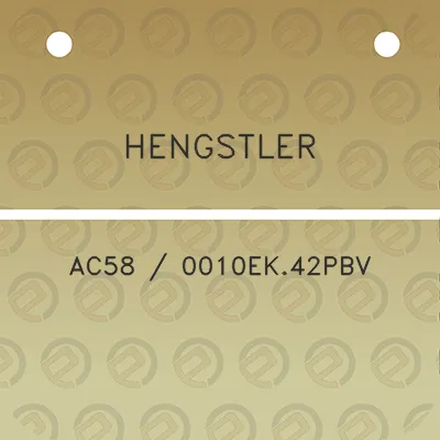 hengstler-ac58-0010ek42pbv