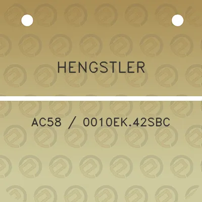 hengstler-ac58-0010ek42sbc