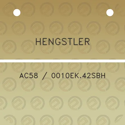 hengstler-ac58-0010ek42sbh