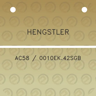 hengstler-ac58-0010ek42sgb