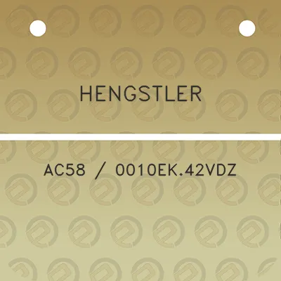 hengstler-ac58-0010ek42vdz