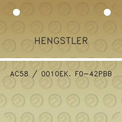 hengstler-ac58-0010ek-f0-42pbb