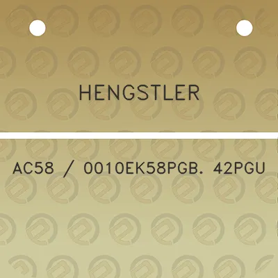 hengstler-ac58-0010ek58pgb-42pgu