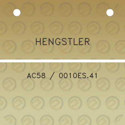 hengstler-ac58-0010es41