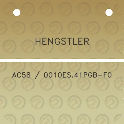 hengstler-ac58-0010es41pgb-f0