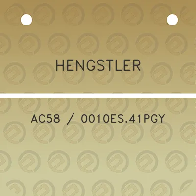 hengstler-ac58-0010es41pgy