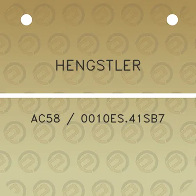 hengstler-ac58-0010es41sb7