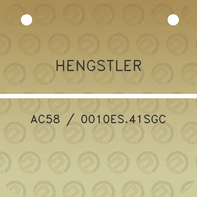 hengstler-ac58-0010es41sgc