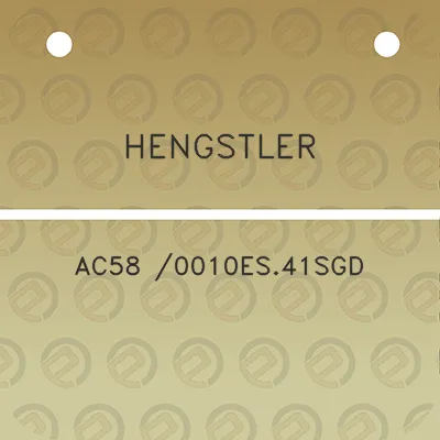 hengstler-ac58-0010es41sgd