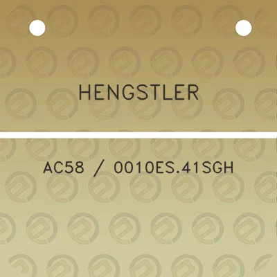 hengstler-ac58-0010es41sgh