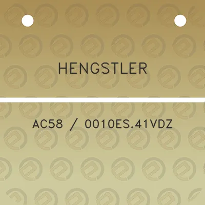 hengstler-ac58-0010es41vdz