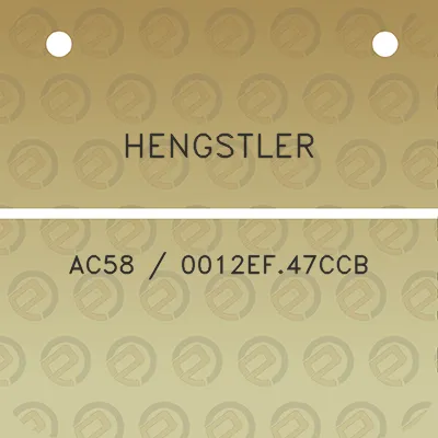 hengstler-ac58-0012ef47ccb