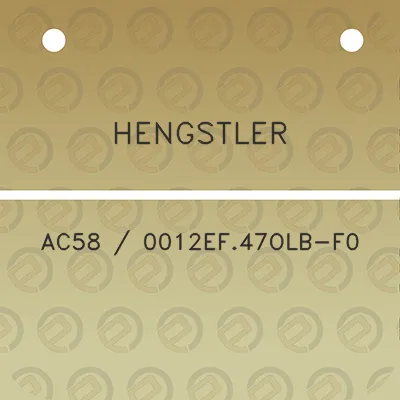 hengstler-ac58-0012ef47olb-f0