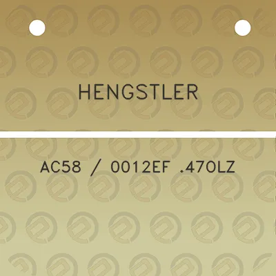 hengstler-ac58-0012ef-47olz