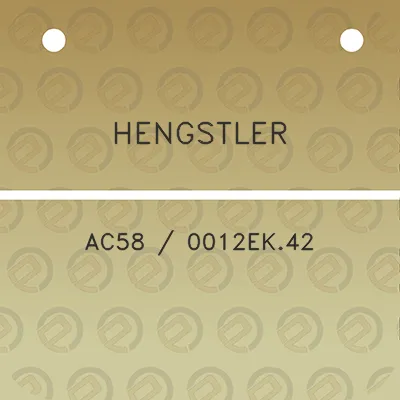 hengstler-ac58-0012ek42