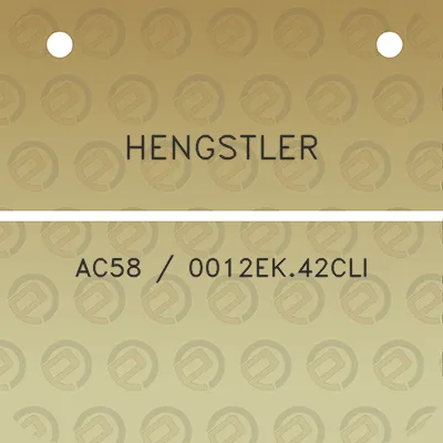 hengstler-ac58-0012ek42cli