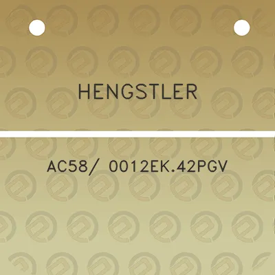 hengstler-ac58-0012ek42pgv