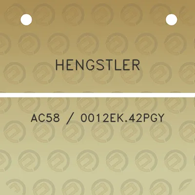 hengstler-ac58-0012ek42pgy