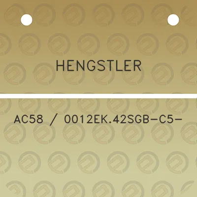 hengstler-ac58-0012ek42sgb-c5