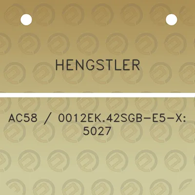 hengstler-ac58-0012ek42sgb-e5-x-5027