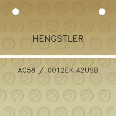 hengstler-ac58-0012ek42usb