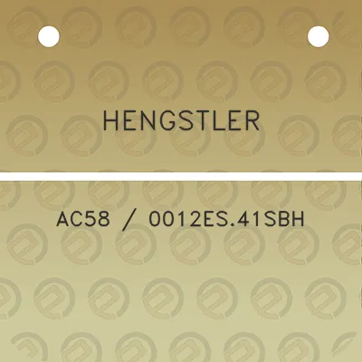 hengstler-ac58-0012es41sbh