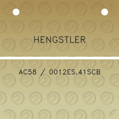 hengstler-ac58-0012es41scb