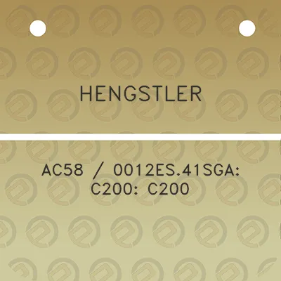 hengstler-ac58-0012es41sga-c200-c200