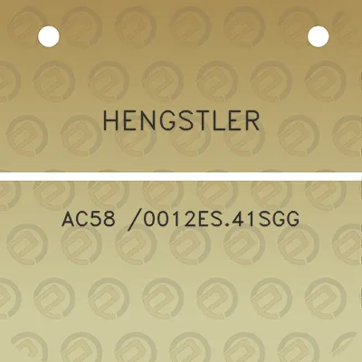 hengstler-ac58-0012es41sgg