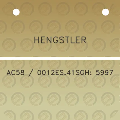 hengstler-ac58-0012es41sgh-5997