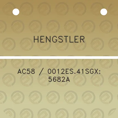 hengstler-ac58-0012es41sgx-5682a