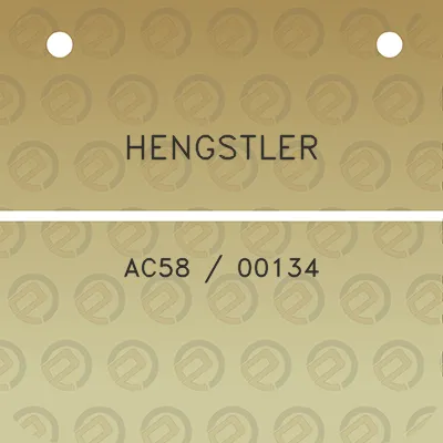 hengstler-ac58-00134