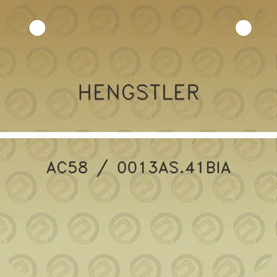 hengstler-ac58-0013as41bia