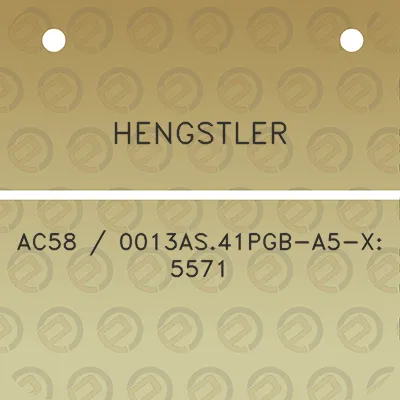 hengstler-ac58-0013as41pgb-a5-x-5571