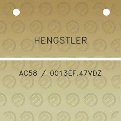 hengstler-ac58-0013ef47vdz