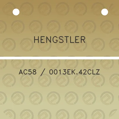 hengstler-ac58-0013ek42clz