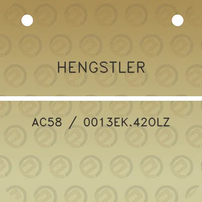 hengstler-ac58-0013ek42olz